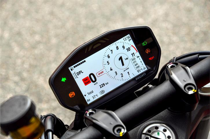 Ducati Monster review, track ride